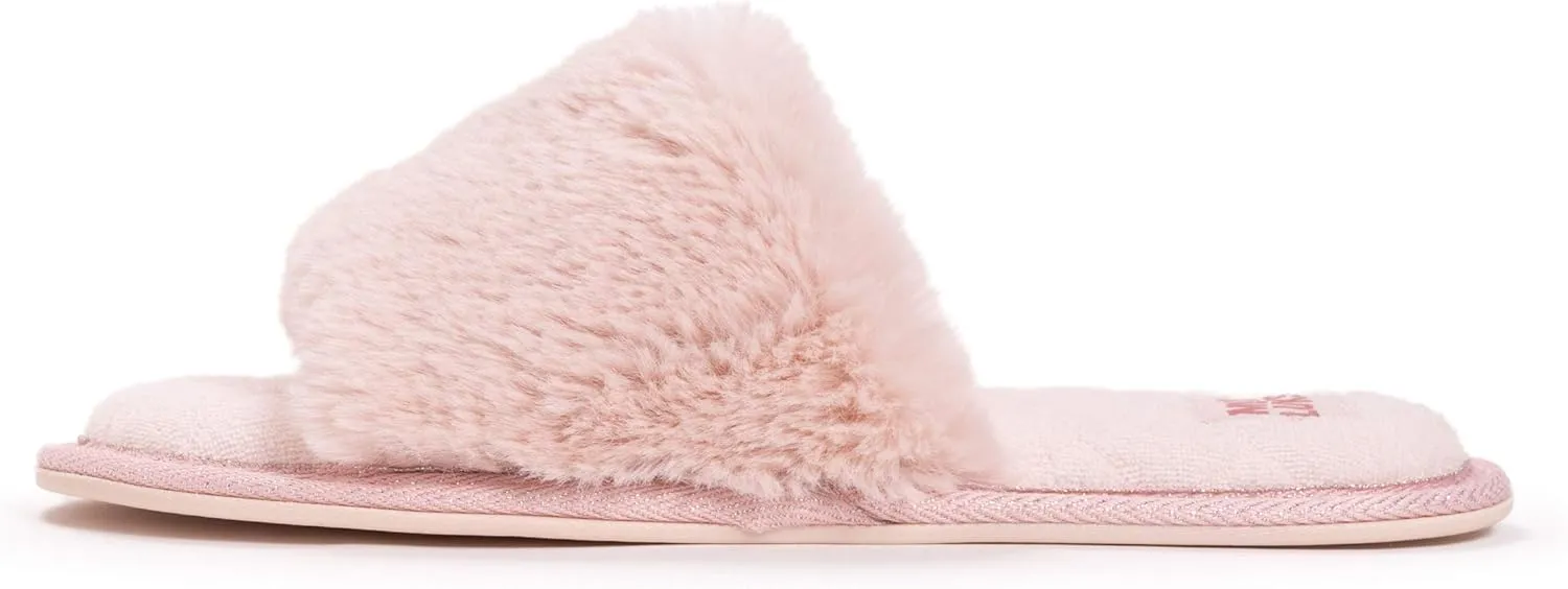 MUK LUKS Women's Sariah Slide Slipper-Snow White