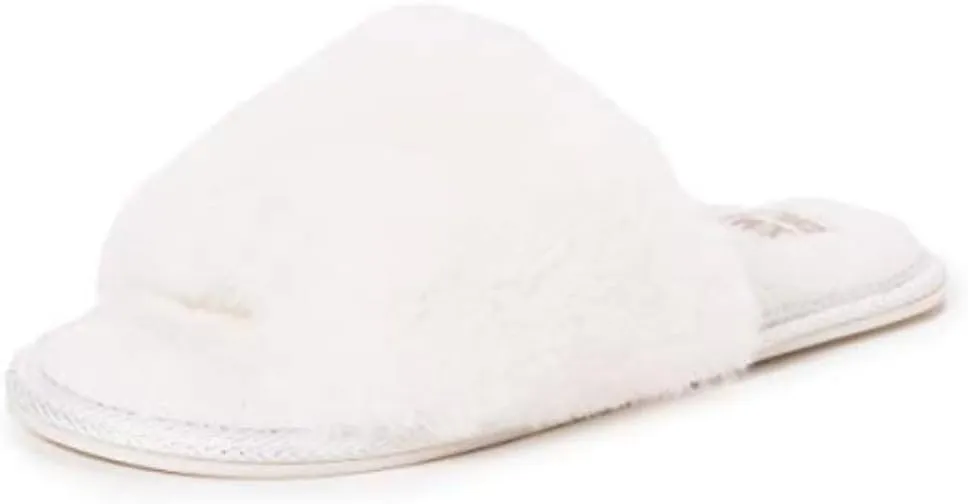 MUK LUKS Women's Sariah Slide Slipper-Snow White
