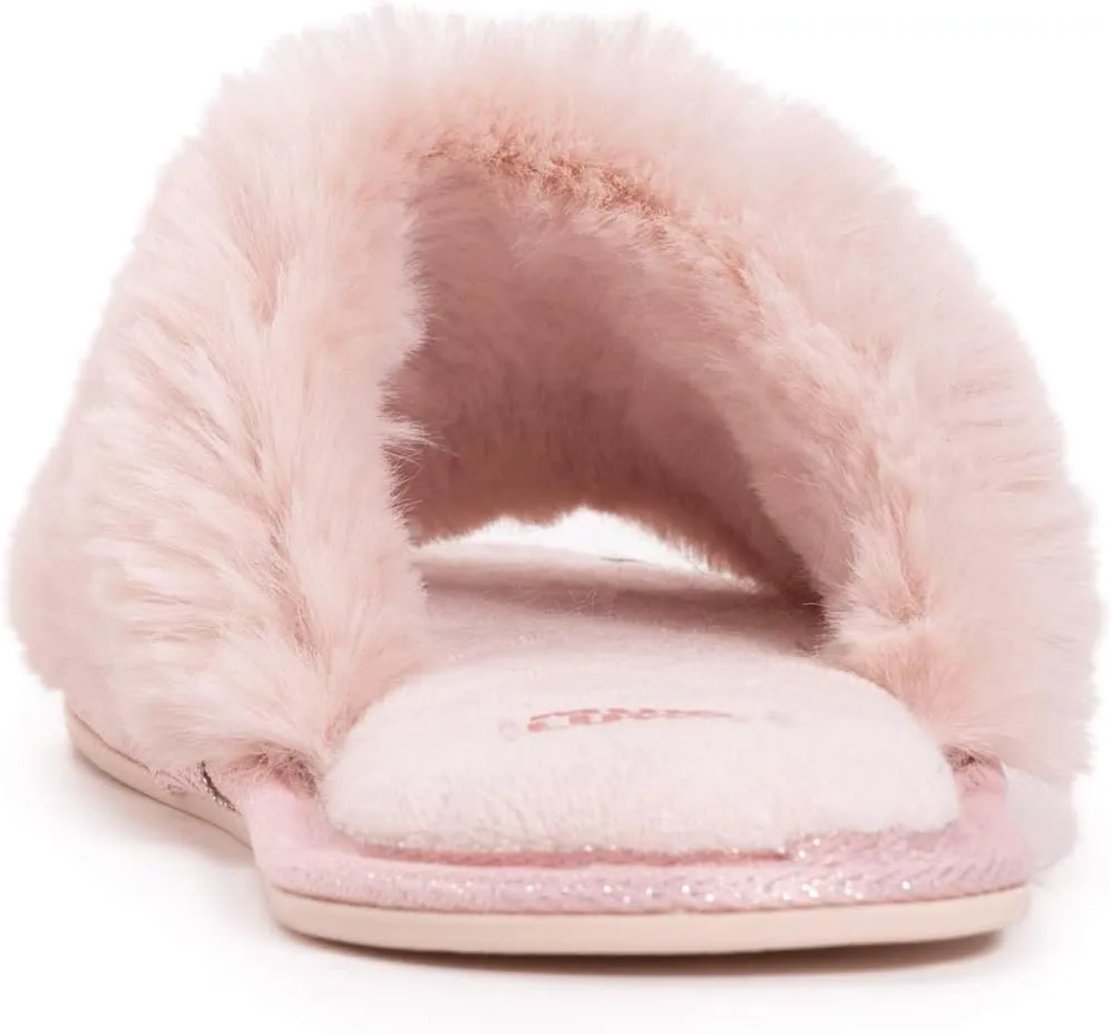 MUK LUKS Women's Sariah Slide Slipper-Snow White