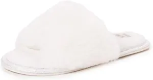 MUK LUKS Women's Sariah Slide Slipper-Snow White