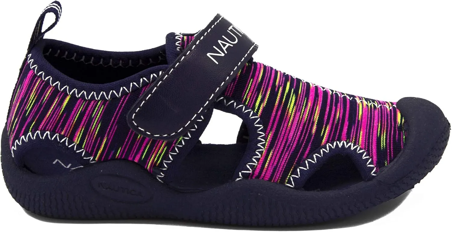 Nautica Kids Protective Water Shoe,Closed-Toe Sport Sandal |Boy - Girl (Big Kid/Little Kid/Toddler)
