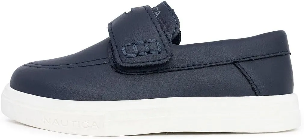 Nautica Kid's Spinnaker Youth Boat Shoe Casual Loafer 2 Eye Lace (Little Kid/Big Kid)