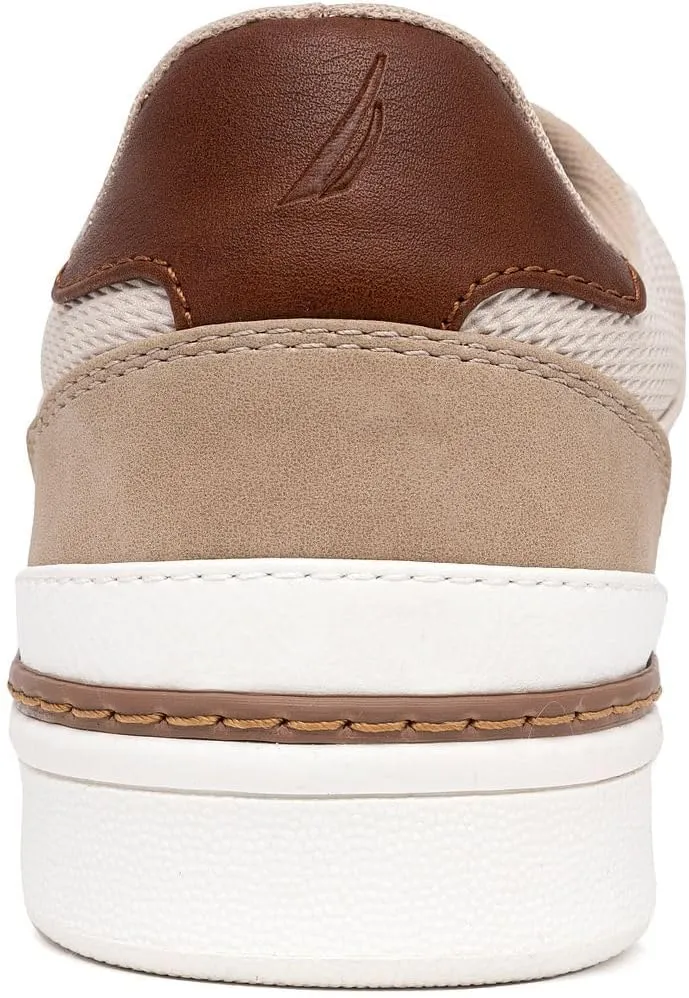 Nautica Men's Classic Lace-Up Low Top Fashion Sneaker Loafer - Stylish and Comfortable Casual Shoe