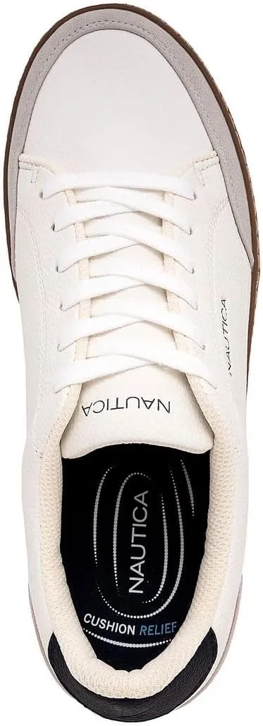 Nautica Men's Classic Lace-Up Low Top Fashion Sneaker Loafer - Stylish and Comfortable Casual Shoe