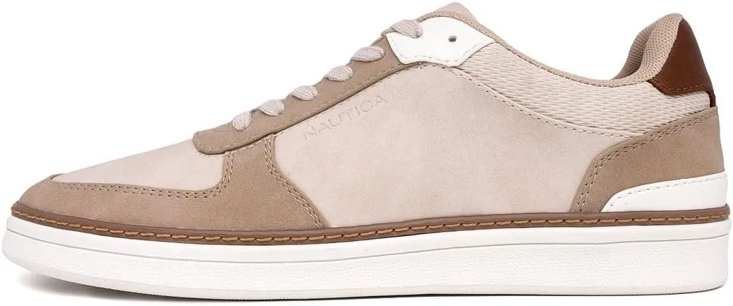 Nautica Men's Classic Lace-Up Low Top Fashion Sneaker Loafer - Stylish and Comfortable Casual Shoe