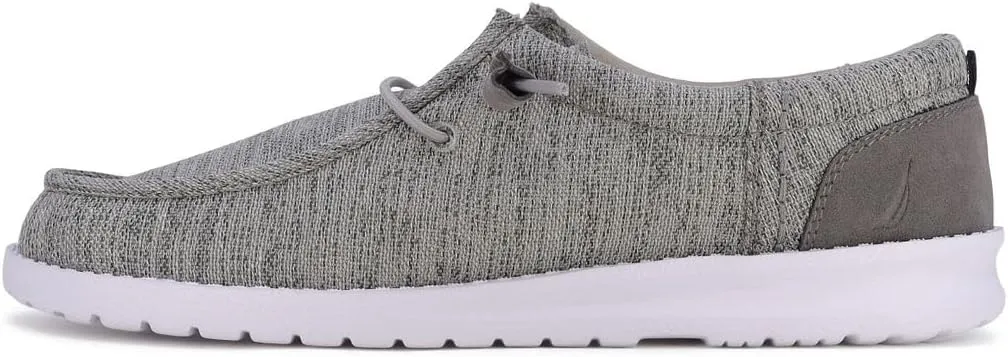 Nautica Men's Comfort Loafers, Slip-On Boat Shoe, Lightweight Casual Stretch Sneaker-Rushford