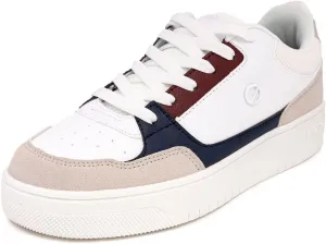 Nautica Women’s Lace-Up Fashion Sneakers – Low-Top Casual Walking & Tennis Shoes with Platform or Regular Heel