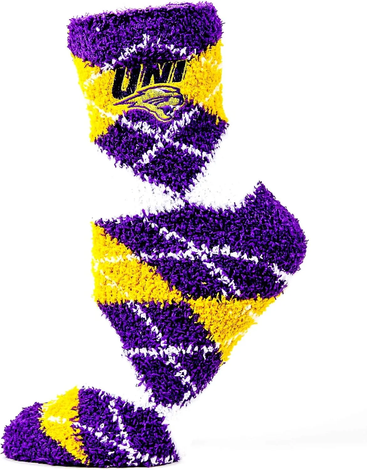 NCAA Fuzzy Slipper Socks
