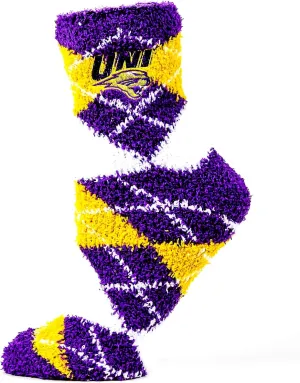 NCAA Fuzzy Slipper Socks