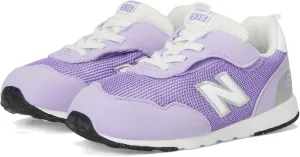 New Balance Kids 515 V1 New-b Hook and Loop Sneaker, Lilac Glo/Violet Crush, 8 X-Wide US Unisex Toddler