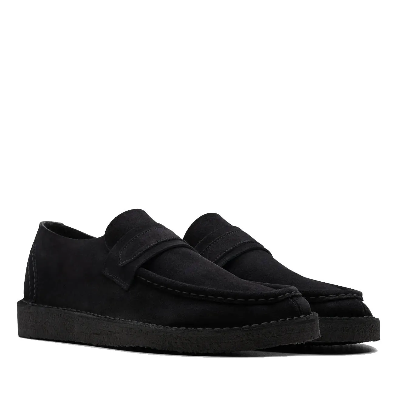 Nomad Loafer - Black Suede