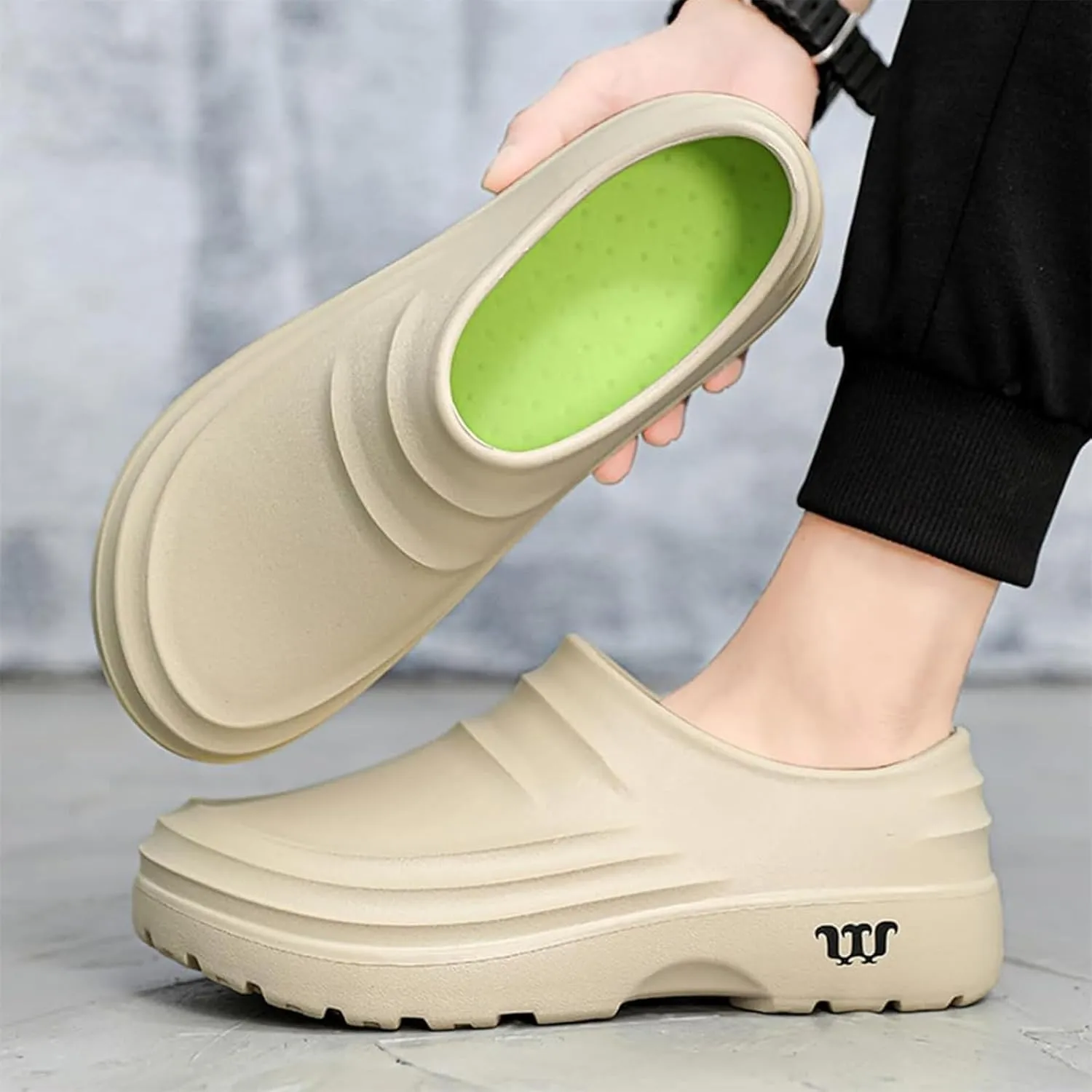 Non Slip Work Shoes Women Armadillo Shoe for Women Armadillo Clogs for Nurses Slip Resistant Shoe Lightweight Comfortable Restaurant Food Service Footwear Unisex Waterproof Garden Sneaker Soft Outdoor