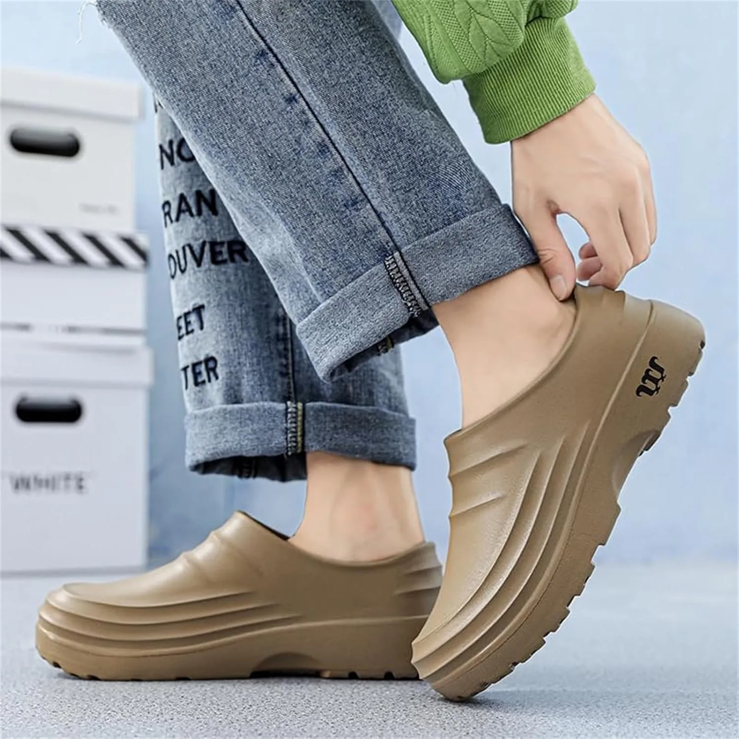 Non Slip Work Shoes Women Armadillo Shoe for Women Armadillo Clogs for Nurses Slip Resistant Shoe Lightweight Comfortable Restaurant Food Service Footwear Unisex Waterproof Garden Sneaker Soft Outdoor