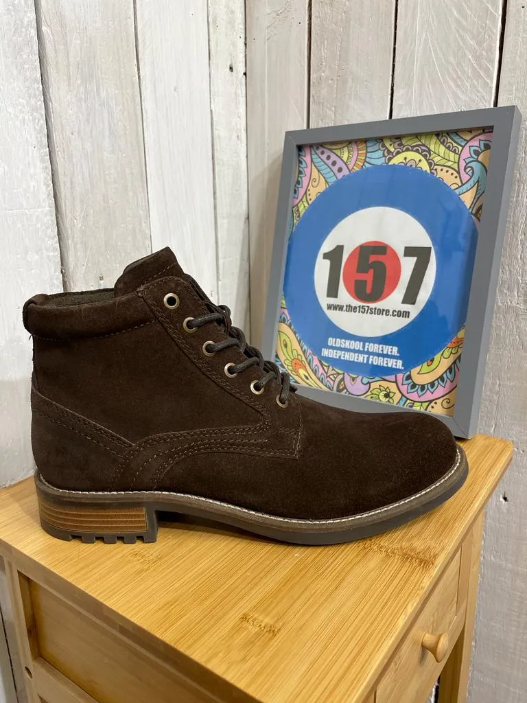 Nordic Suede Boots - Deep Brown