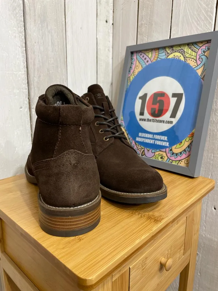 Nordic Suede Boots - Deep Brown