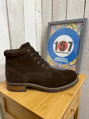 Nordic Suede Boots - Deep Brown