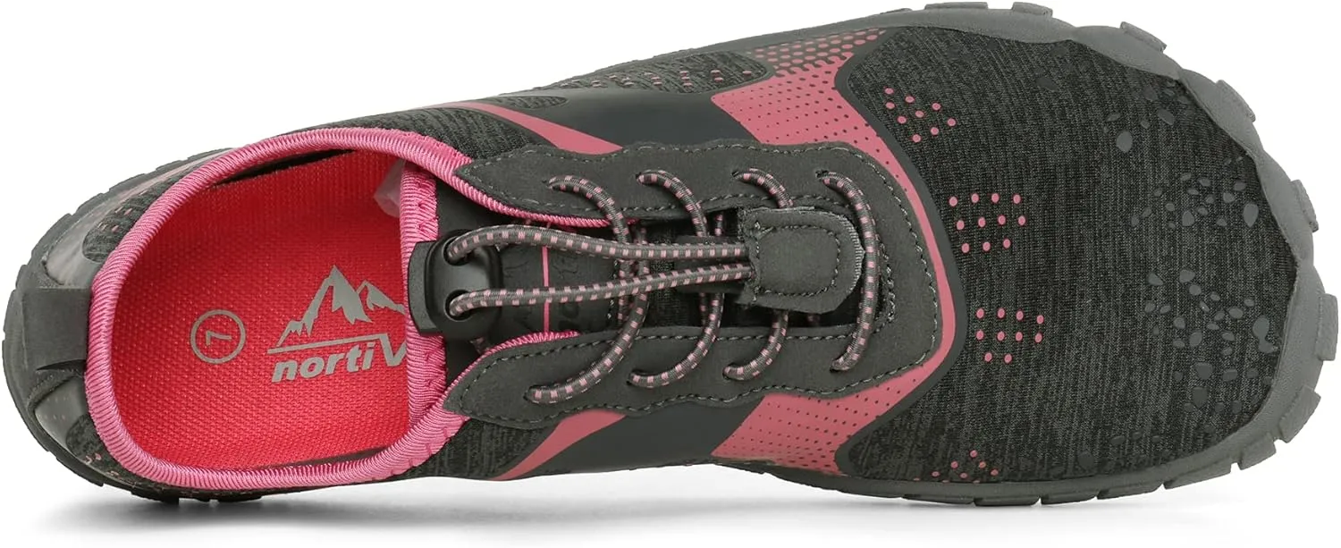 NORTIV 8 Women's Quick Dry Water Shoes Barefoot Sports Aqua Beach Pool Swim Shoes TREKLADY