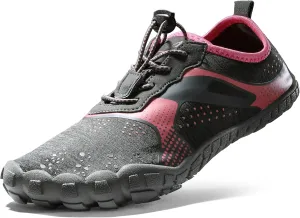 NORTIV 8 Women's Quick Dry Water Shoes Barefoot Sports Aqua Beach Pool Swim Shoes TREKLADY