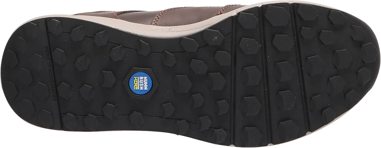 Nunn Bush Men's Excursion Waterproof Moccasin Toe Slip-on with Kore Comfort Technology Loafer