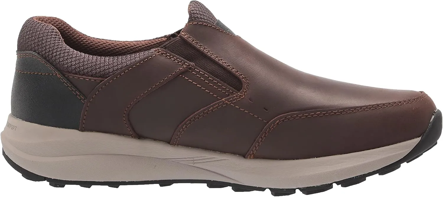 Nunn Bush Men's Excursion Waterproof Moccasin Toe Slip-on with Kore Comfort Technology Loafer
