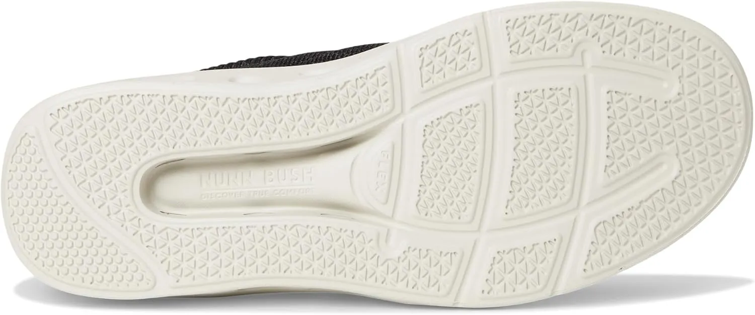 Nunn Bush Men's Ponte Knit Moc Toe Sneakers Hybrid Oxford Casual Lightweight Athletic Style Lace Up