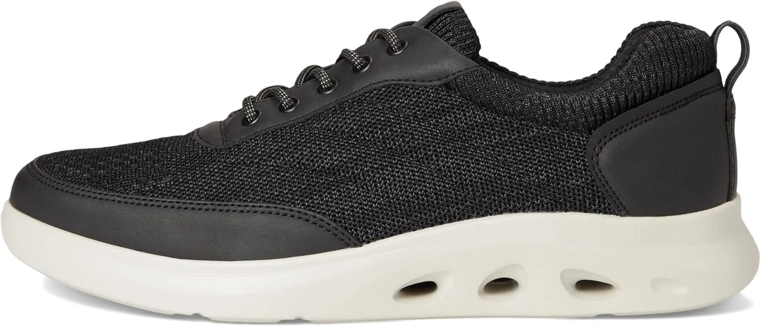 Nunn Bush Men's Ponte Knit Moc Toe Sneakers Hybrid Oxford Casual Lightweight Athletic Style Lace Up