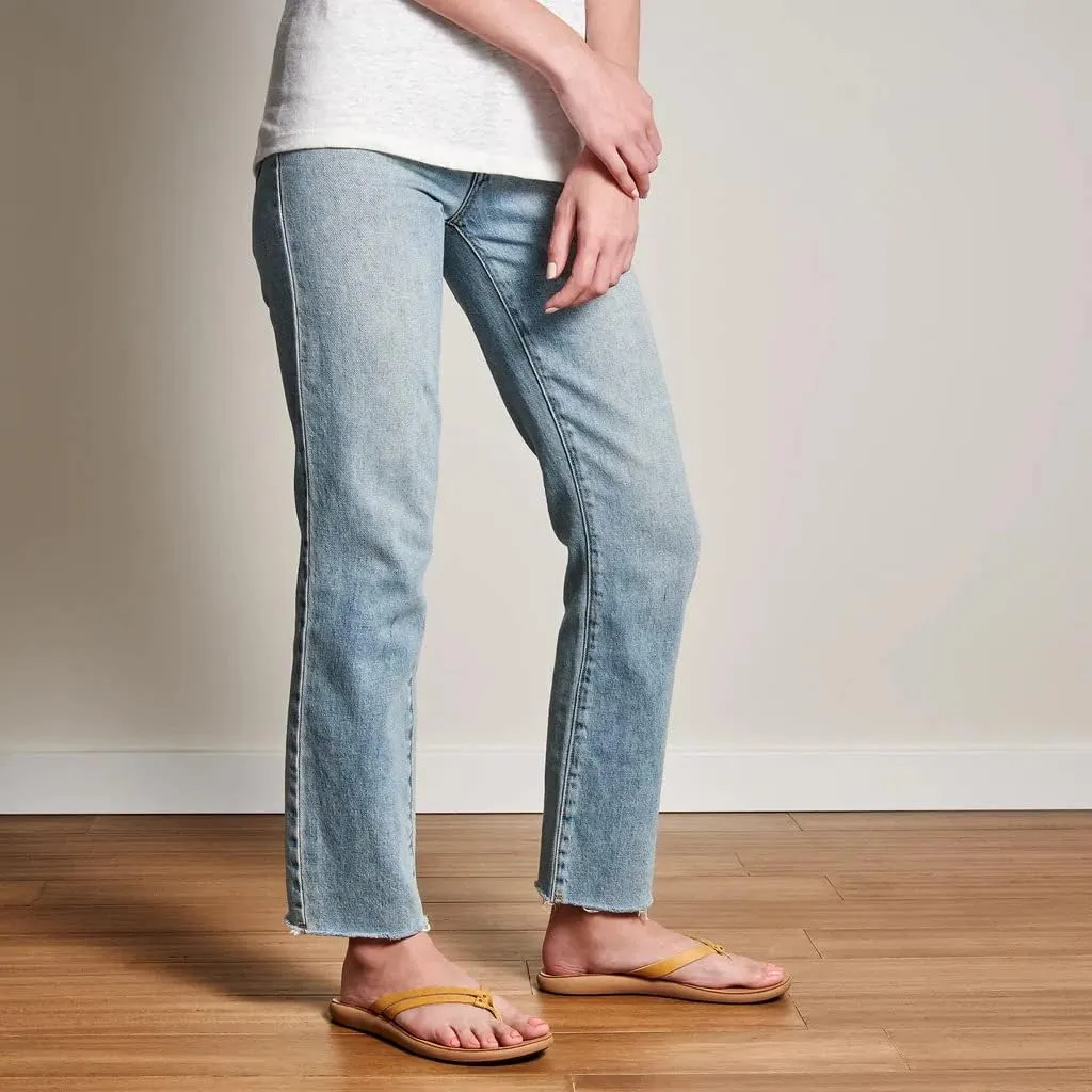 OLUKAI Kapehe Luana Women's Beach Sandal, Soft & Comfortable Full-Grain Leather, Casual & Modern Style