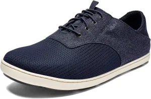 OLUKAI Nohea Moku Men's No Tie Boat Shoes, Breathable & Quick Dry Mesh, Effortless Design & Barefoot Wearability, All-Day Comfort & Support