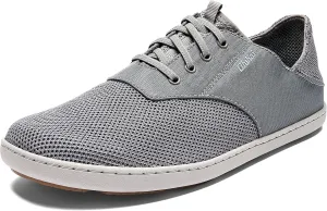 OLUKAI Nohea Moku Men's No Tie Boat Shoes, Breathable & Quick Dry Mesh, Effortless Design & Barefoot Wearability, All-Day Comfort & Support