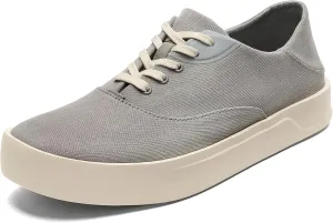 OLUKAI Tradewind Men's Everyday Sneaker, Lightweight Canvas & Classic Lace-Up Design, All-Day Comfort & Support