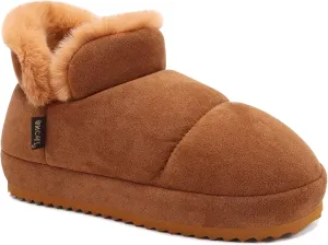 ONCAI Womens Slippers House Slippers for Woman Slipper Boots for Women Ladies Winter Fuzzy Warm Bootie Indoor Outdoor