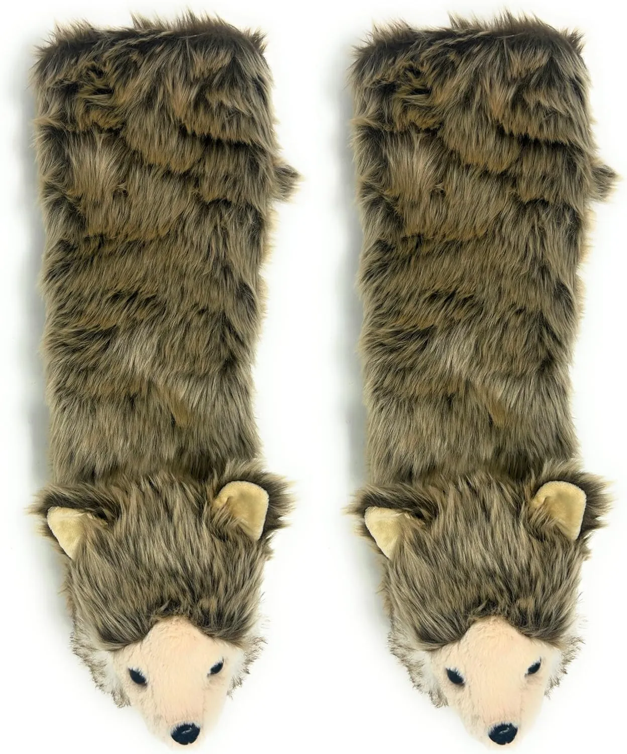 ooohyeah Kids’ Funny Fuzzy Animal Slipper Socks, Cute Soft Non-Slip Warm Socks for Girls & Boys, Size 1-5