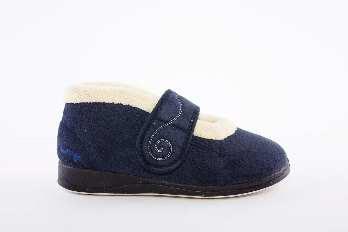PADDERS 409 VELCRO SLIPPER - NAVY