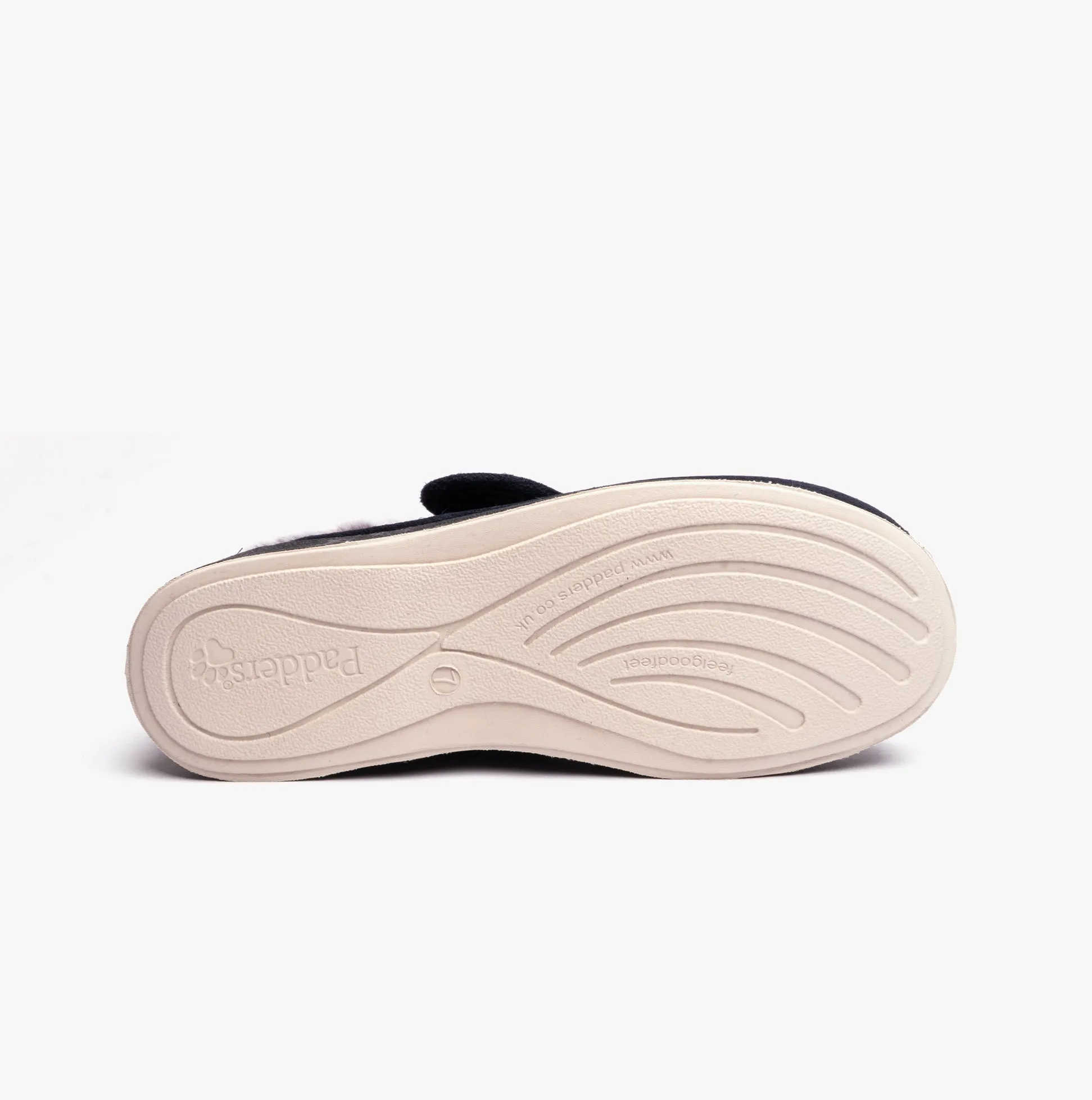 Padders HUSH Womens Slippers Navy