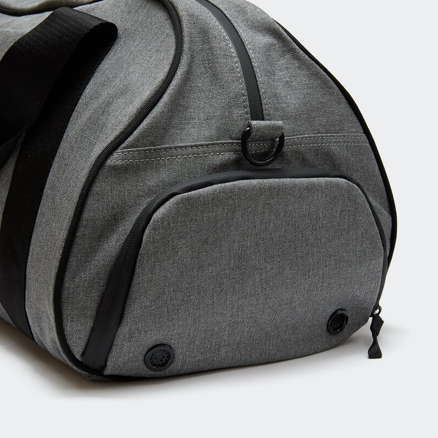 Pander 28L Large Gym Duffle Bag with Shoe Compartment, Fit for Travel, Weekend, Sports, Workout, Overnight.(Grey)
