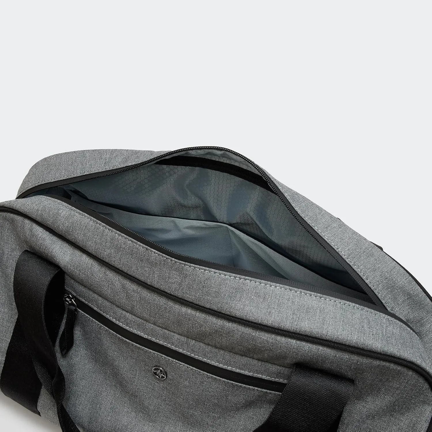 Pander 28L Large Gym Duffle Bag with Shoe Compartment, Fit for Travel, Weekend, Sports, Workout, Overnight.(Grey)