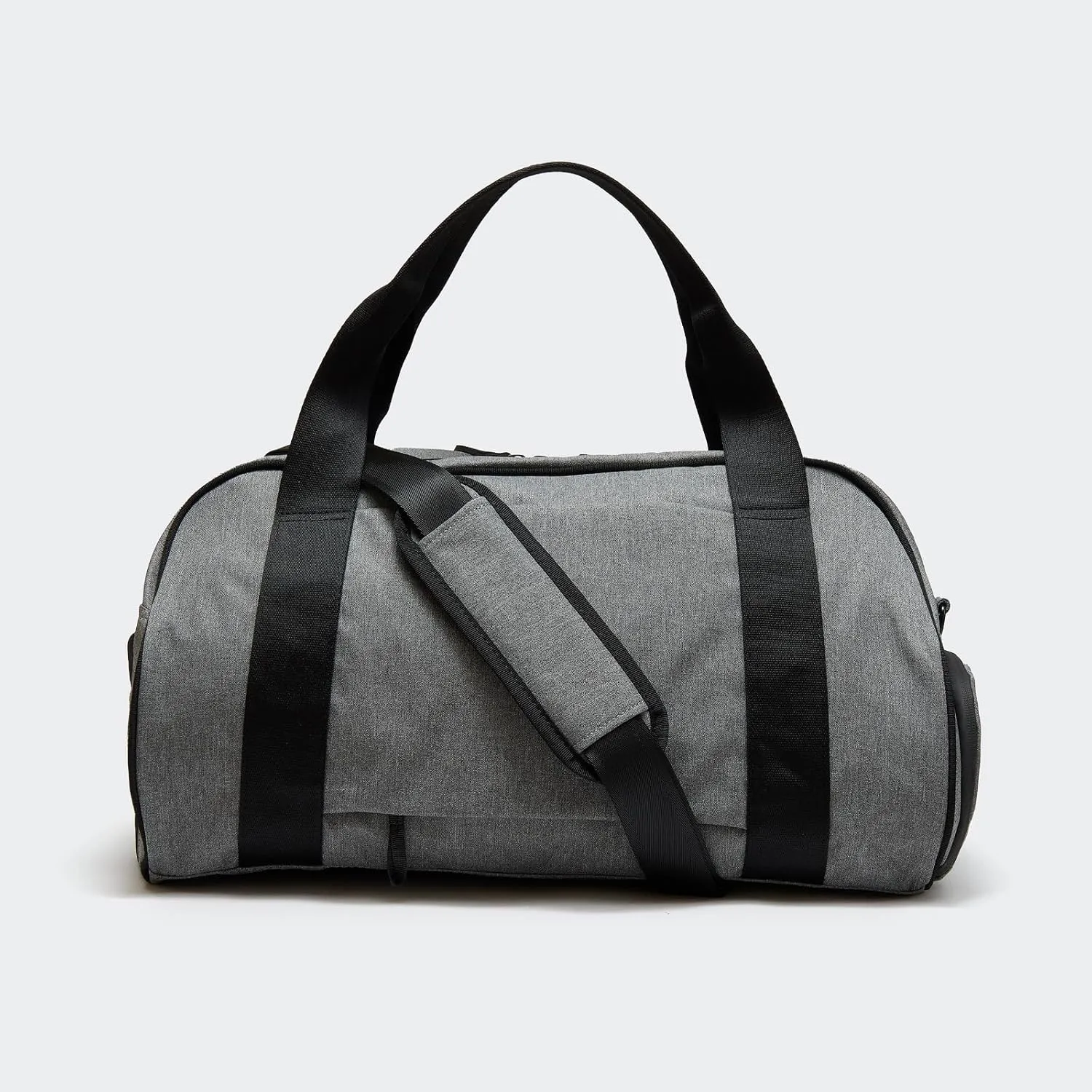 Pander 28L Large Gym Duffle Bag with Shoe Compartment, Fit for Travel, Weekend, Sports, Workout, Overnight.(Grey)