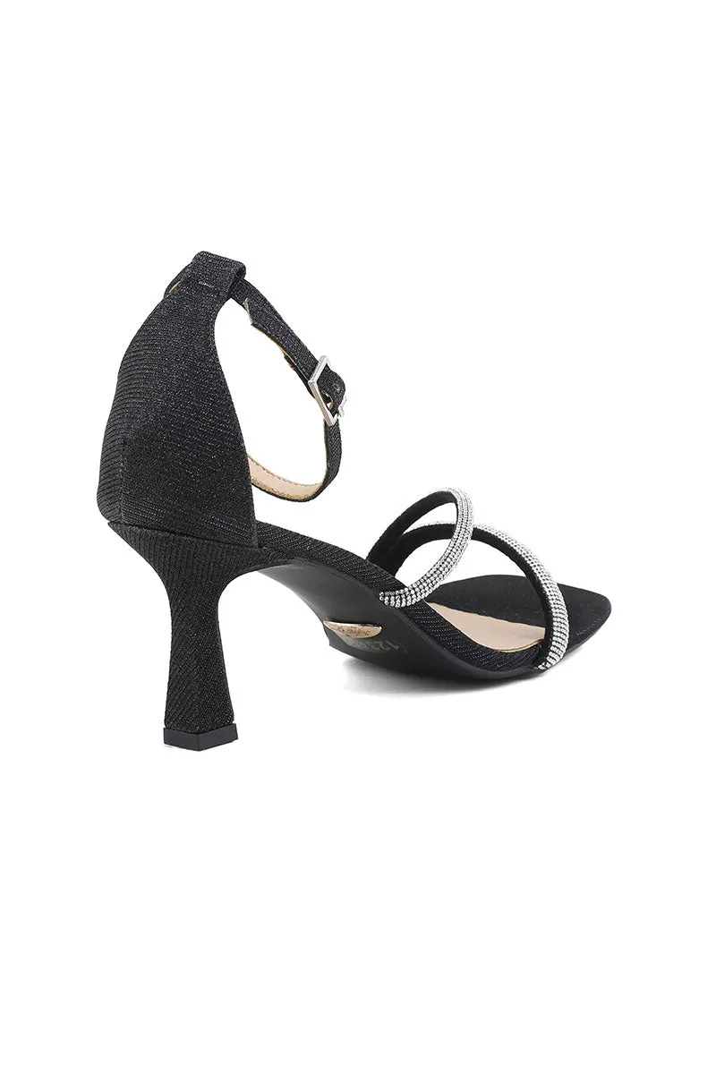 Party Wear Sandal I23462-Black