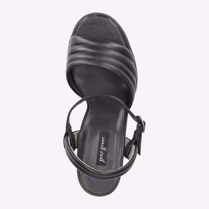 Paul Green Black Heel 7928-00