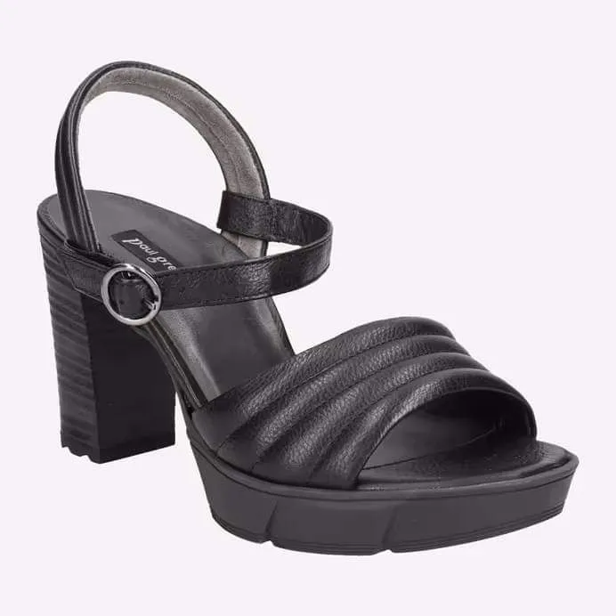 Paul Green Black Heel 7928-00