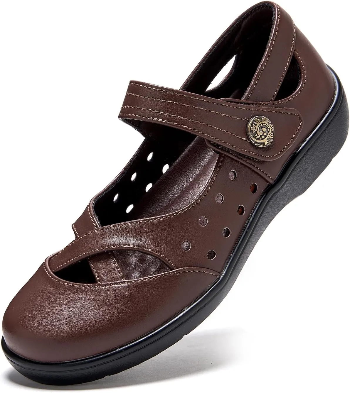 Penny Loafers for Women Shoes Slip On Soes Leather Comfort Breathable Flats