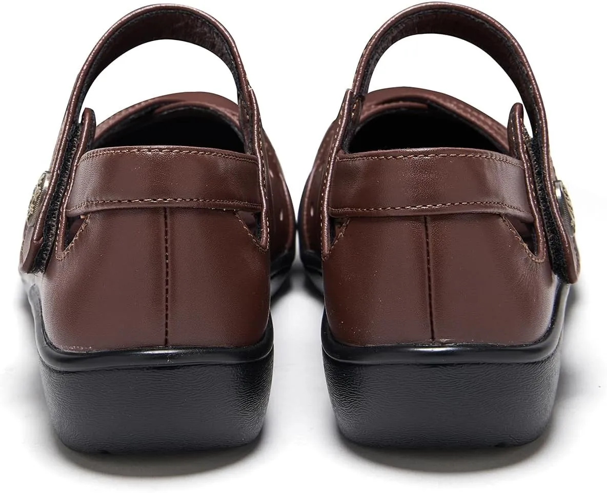 Penny Loafers for Women Shoes Slip On Soes Leather Comfort Breathable Flats
