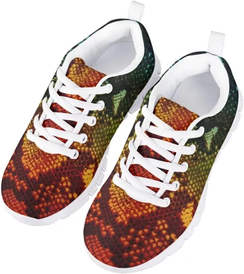 PinUp Angel Girl Running Shoes Lightweight Tennis Shoes Non Slip Workout Shoes Breathable Mesh Walking Sneakers