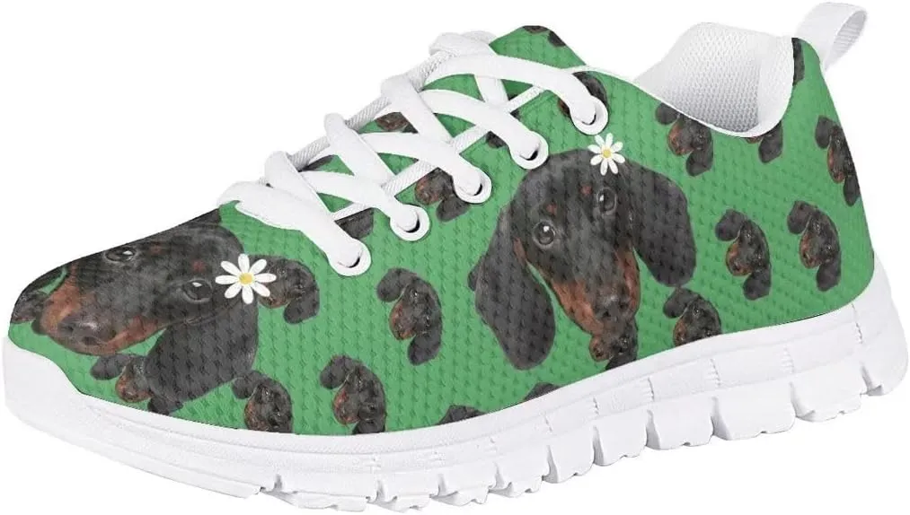 PinUp Angel Girl Running Shoes Lightweight Tennis Shoes Non Slip Workout Shoes Breathable Mesh Walking Sneakers