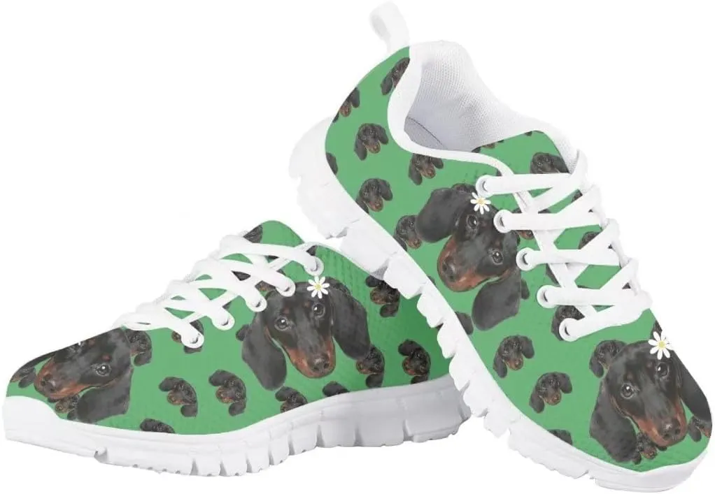 PinUp Angel Girl Running Shoes Lightweight Tennis Shoes Non Slip Workout Shoes Breathable Mesh Walking Sneakers
