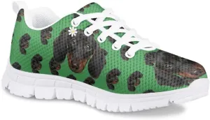 PinUp Angel Girl Running Shoes Lightweight Tennis Shoes Non Slip Workout Shoes Breathable Mesh Walking Sneakers