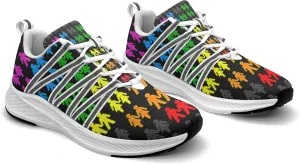 Pitovozu Camo Gay Pride Flag Sneaker Women Athletic Shoes Personalited Running Shoes Comfortable Sports Sneaker