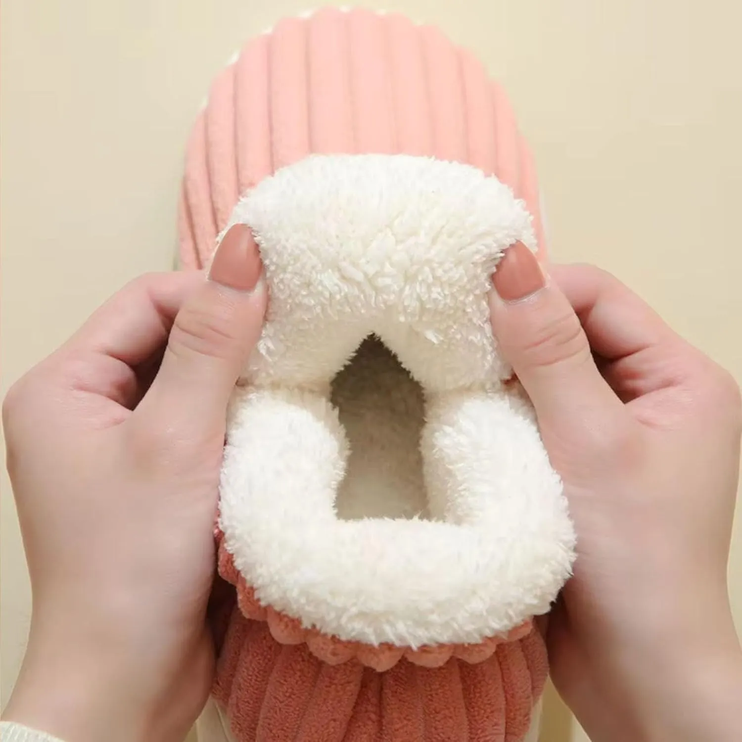 Pluffi Slipper Booties For Kids Women Men, Winter Fuzzy Warm Cute Non-Slip Thick-Soled Slippers, Cozy Plush House Shoes