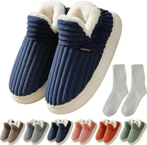 Pluffi Slipper Booties, Pluffi Cozy Stylish Slipper, Winter Fuzzy Warm Thick-Soled Plush House Cloud Slides Men Women