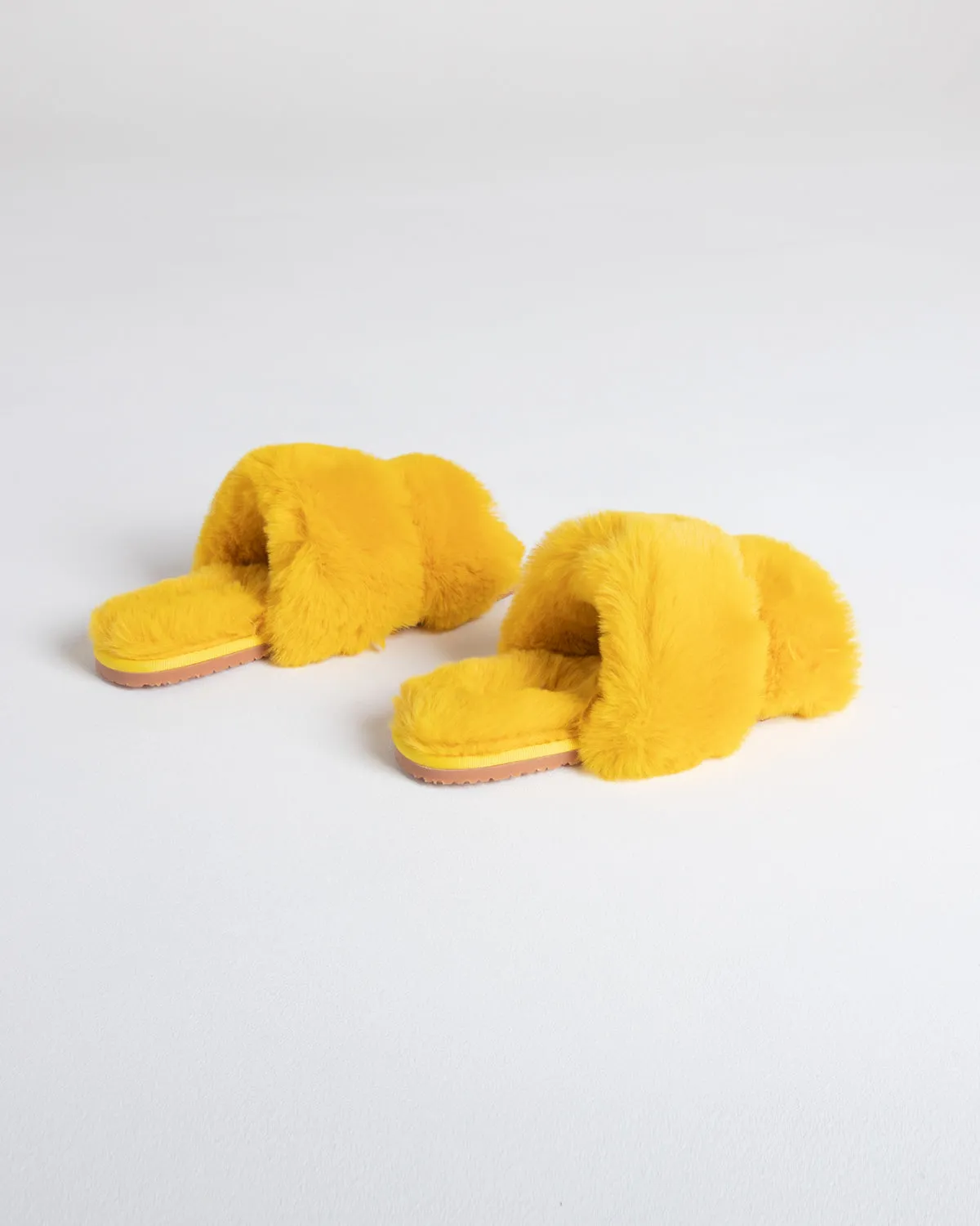 Plush Edit Slipper - Sun